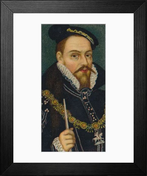 Framed Print : Robert Dudley (1532-1588), 1st Earl of Leicester, 1912 Framed Print : Robert Dudley (1532-1588), 1st Earl of Leicester, 1912