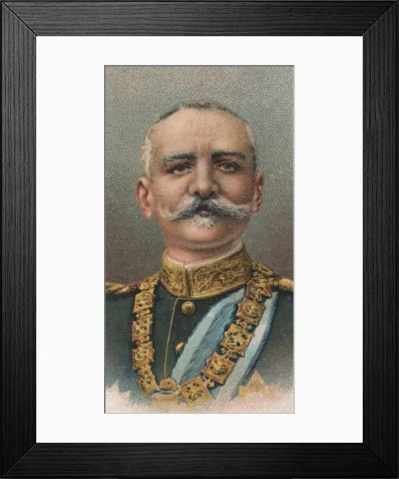 Framed Print : King Peter I (1844-1921) of Serbia, 1917 Framed Print : King Peter I (1844-1921) of Serbia, 1917