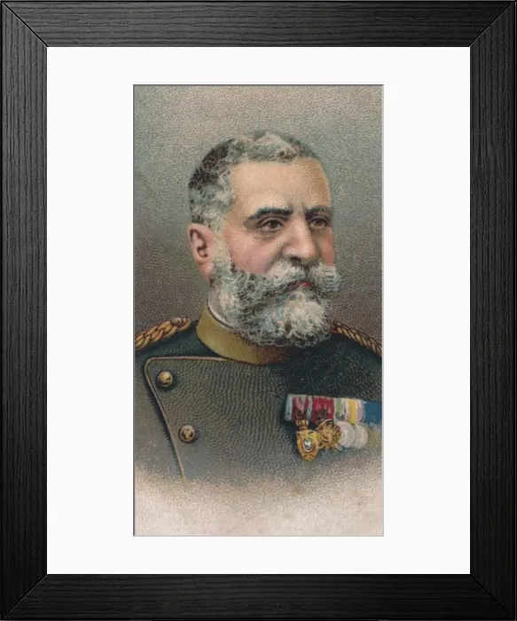 Framed Print : Radomir Putnik (1847-1917), Serbian Field Marshal, 1917 Framed Print : Radomir Putnik (1847-1917), Serbian Field Marshal, 1917