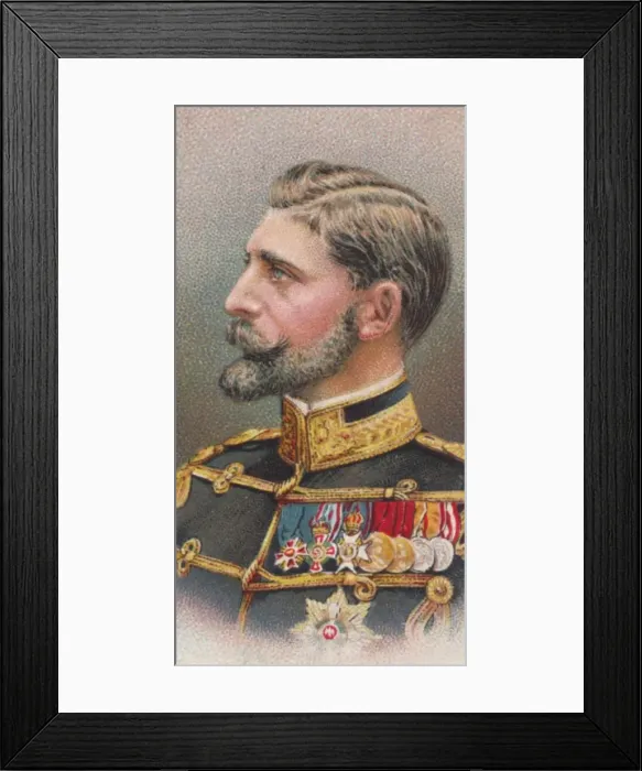 Framed Print : Ferdinand I (1865-1927), King of Romania, 1917 Framed Print : Ferdinand I (1865-1927), King of Romania, 1917