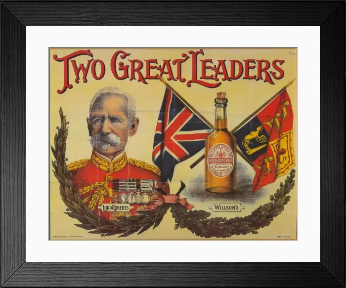 Framed Print : Two Great Leaders, c19th century Framed Print : Two Great Leaders, c19th century