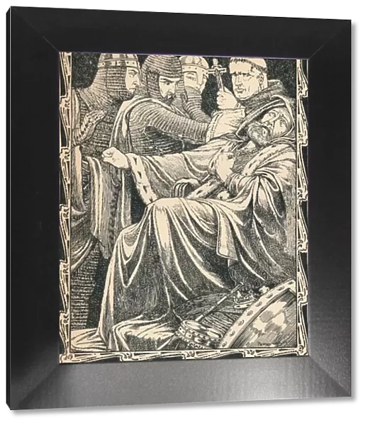 The Death of King John, 1902. Artist: Patten Wilson