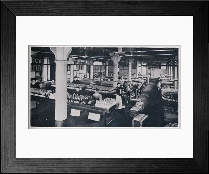 Framed Print : Where the famous Yorkshire Relish is made up, 1906 Framed Print : Where the famous Yorkshire Relish is made up, 1906
