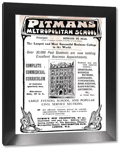 Pitmans Metropolitan School, 1906