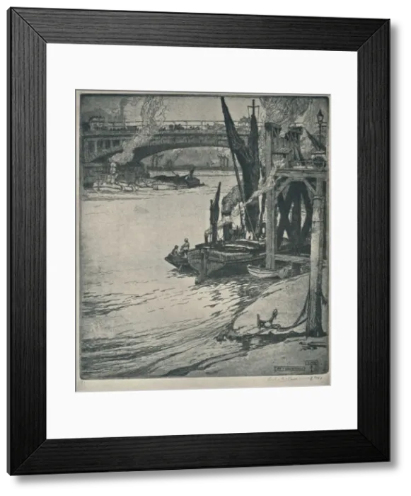 Framed Print : At Vauxhall, 1925. Artist: Sir Leslie Matthew Ward Framed Print : At Vauxhall, 1925. Artist: Sir Leslie Matthew Ward