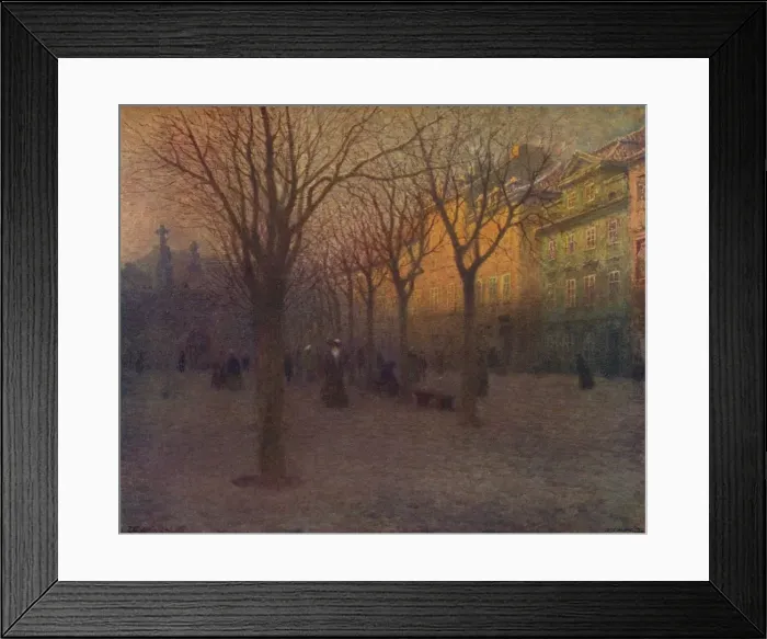 Framed Print : Ostrov Kampa, Prague, c1879-1906, (1906). Artist: Vaclav Jansa Framed Print : Ostrov Kampa, Prague, c1879-1906, (1906). Artist: Vaclav Jansa