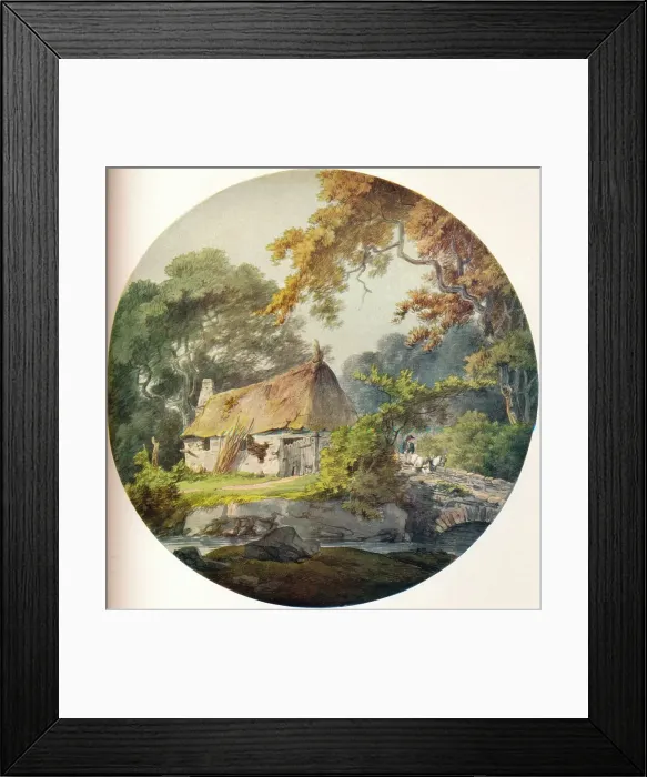 Framed Print : Hovel Near Yealmpton, Devon, 1921 Framed Print : Hovel Near Yealmpton, Devon, 1921