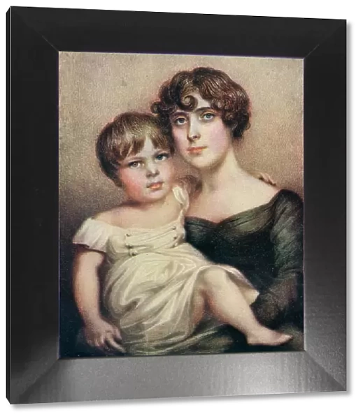 George Dacres Patterson & his mother, Eleanor Dacres Patterson, 1815. (1911)