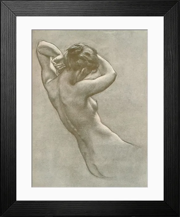 Framed Print : Study for Prospero Summoning Nymphs and Deities, c1902, (1903). Artist: Herbert James Draper Framed Print : Study for Prospero Summoning Nymphs and Deities, c1902, (1903). Artist: Herbert James Draper