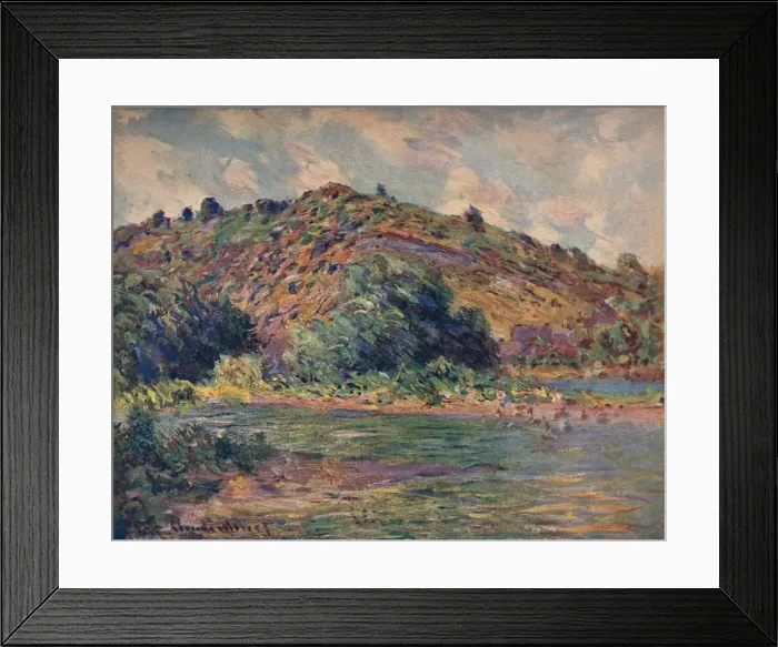Framed Print : Bords De La Seine, c1860-1923, (1903). Artist: Claude Monet Framed Print : Bords De La Seine, c1860-1923, (1903). Artist: Claude Monet