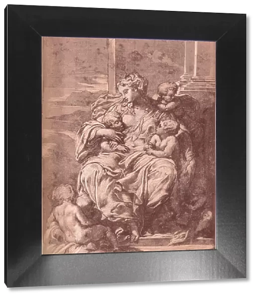 Charity, 16th century, (1903). Artist: Francesco Primaticcio