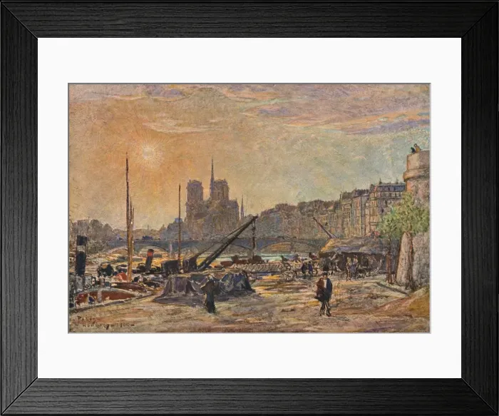 Framed Print : Paris, c1900, (1903). Artist: Frederic Houbron Framed Print : Paris, c1900, (1903). Artist: Frederic Houbron