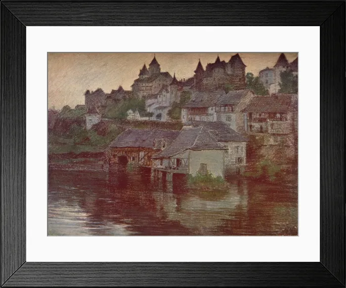 Framed Print : Vue Generale D Uzerche Et De La Vezere (Cote Sud), 1913. (1914) Framed Print : Vue Generale D Uzerche Et De La Vezere (Cote Sud), 1913. (1914)