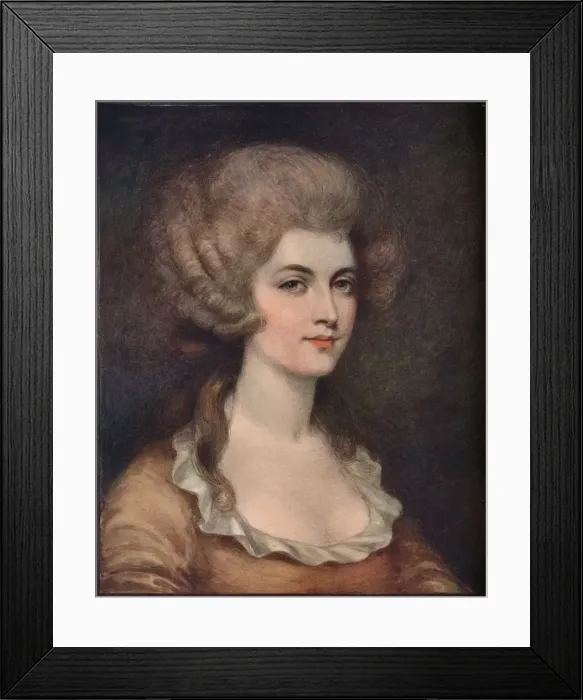 Framed Print : Miss Whitefoorde, c1754-1802, (1914). Artist: George Romney Framed Print : Miss Whitefoorde, c1754-1802, (1914). Artist: George Romney