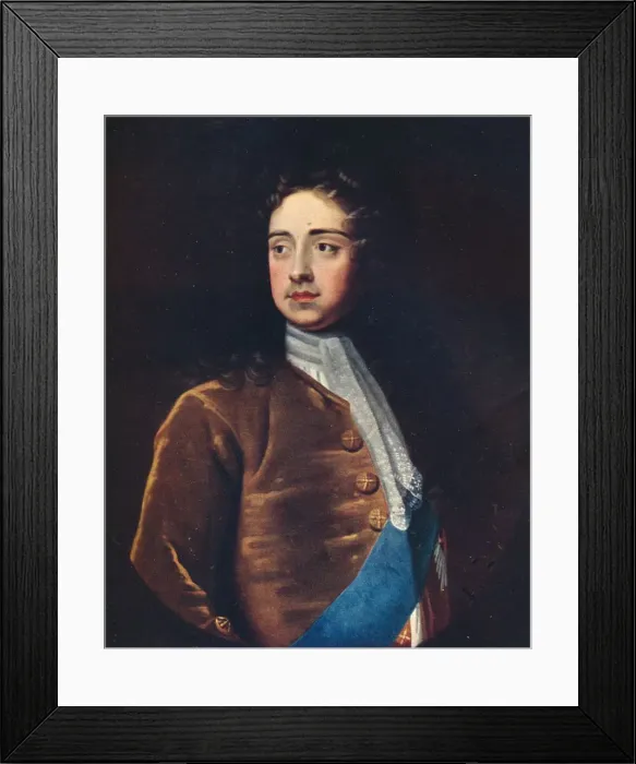 Framed Print : Charles Talbot, 1st Duke of Shrewsbury (1660-1718), English statesman, c1685. (1914). Artist: Sir Godfrey Kneller Framed Print : Charles Talbot, 1st Duke of Shrewsbury (1660-1718), English statesman, c1685. (1914). Artist: Sir Godfrey Kneller