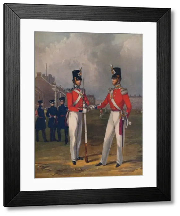 Framed Print : The Hon. Artillery Company-Officer and Private, 1848, (1914) Framed Print : The Hon. Artillery Company-Officer and Private, 1848, (1914)