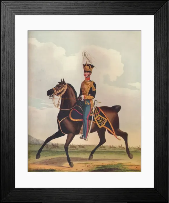Framed Print : Officer of the Royal Artillery (Horse Brigade), c1833. (1914) Framed Print : Officer of the Royal Artillery (Horse Brigade), c1833. (1914)