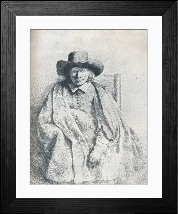 Framed Print : Clement De Jonghe: First State, (1651), 1903 Framed Print : Clement De Jonghe: First State, (1651), 1903