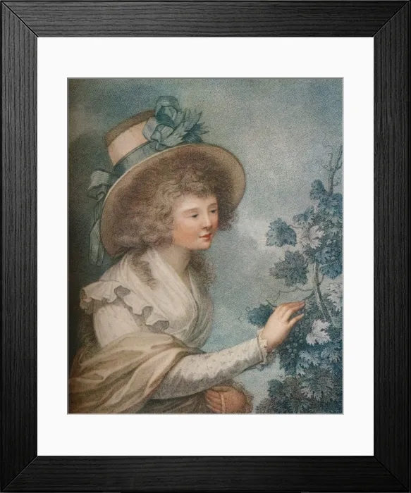 Framed Print : Autumn, c1947-1815, (1919). Artist: Francesco Bartolozzi Framed Print : Autumn, c1947-1815, (1919). Artist: Francesco Bartolozzi