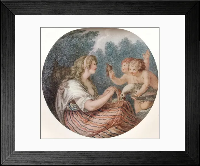 Framed Print : Ceres, c1747-1815, (1915). Artist: Francesco Bartolozzi
