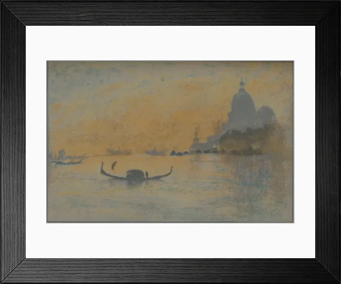 Framed Print : The Salute, c1854-1903, (1906-7). Artist: James Abbott McNeill Whistler Framed Print : The Salute, c1854-1903, (1906-7). Artist: James Abbott McNeill Whistler