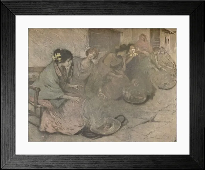 Framed Print : Braseros, c1875-1906, (1906). Artist: Allan Osterlind Framed Print : Braseros, c1875-1906, (1906). Artist: Allan Osterlind
