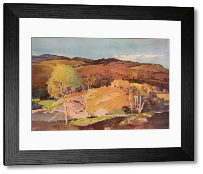 Framed Print : In Glen Cannich, c1891-1936, (1936). Artist: Harry Watson Framed Print : In Glen Cannich, c1891-1936, (1936). Artist: Harry Watson