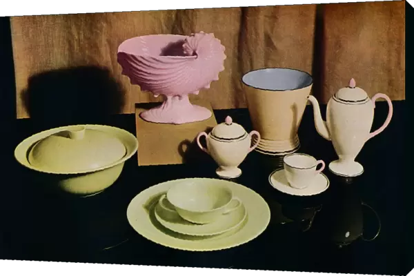 Some of the latest product of the Wedgwood Etruria factory, 1936