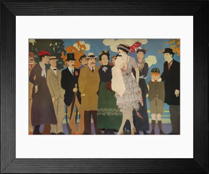 Framed Print : Some Foxes and a Grape, c1887-1924, (1924). Artist: Reginald Edward Higgins Framed Print : Some Foxes and a Grape, c1887-1924, (1924). Artist: Reginald Edward Higgins