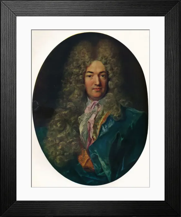Framed Print : Monsieur Calvet (1659-1743), founder the Ecole des Beaux-Arts, Avignon, (1922). Artist: Hyacinthe Rigaud Framed Print : Monsieur Calvet (1659-1743), founder the Ecole des Beaux-Arts, Avignon, (1922). Artist: Hyacinthe Rigaud