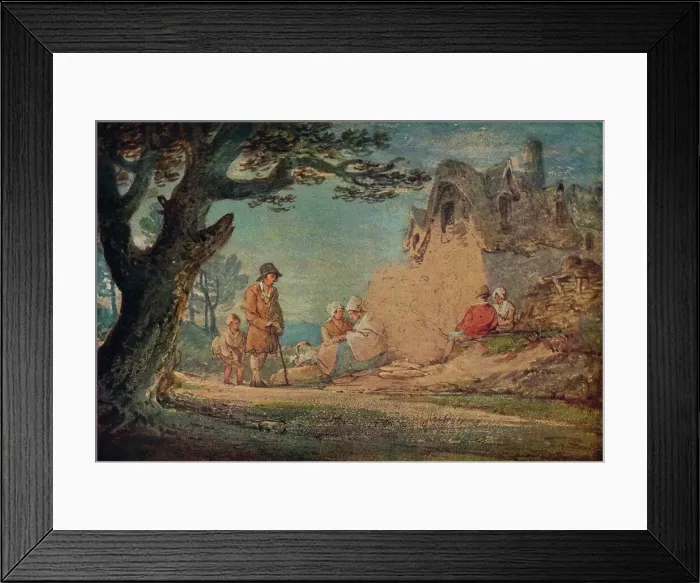 Framed Print : Rural Scene, 1922. Artist: William Payne Framed Print : Rural Scene, 1922. Artist: William Payne