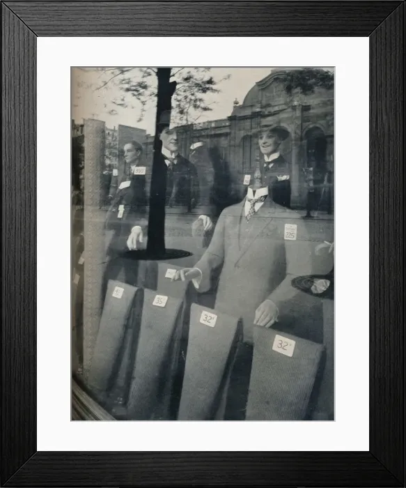 Framed Print : Shop Front, 1926, (1929). Artist: Eugene Atget Framed Print : Shop Front, 1926, (1929). Artist: Eugene Atget