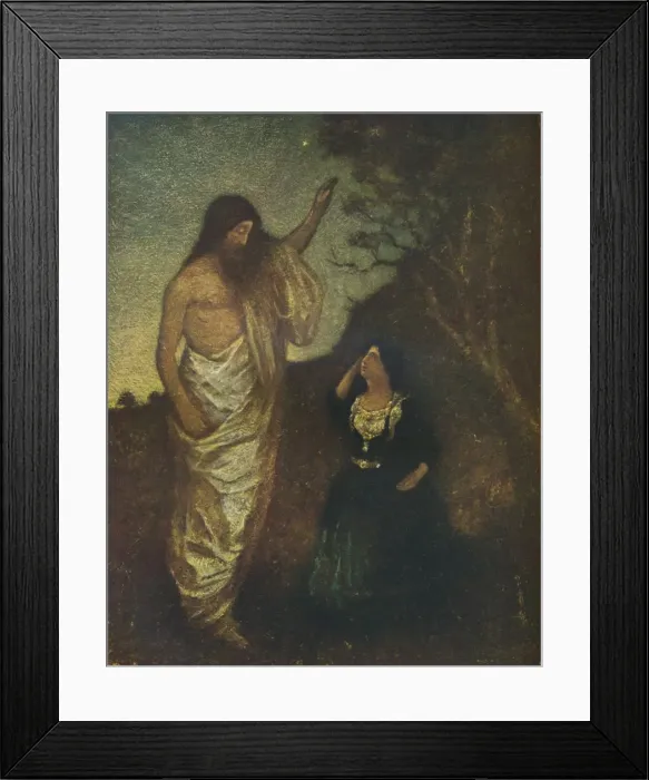 Framed Print : Resurrection, 1885, (1929). Artist: Albert Pinkham Ryder Framed Print : Resurrection, 1885, (1929). Artist: Albert Pinkham Ryder