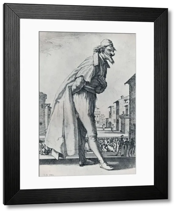 Framed Print : No. IV. - The Great Pantalon, c1620-1635, (1924). Artist: Jacques Callot Framed Print : No. IV. - The Great Pantalon, c1620-1635, (1924). Artist: Jacques Callot