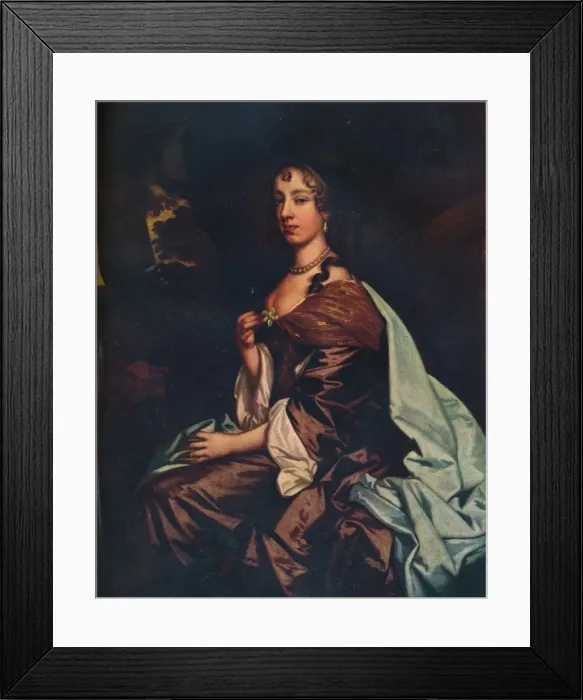 Framed Print : The Duchess of Portsmouth, 17th century, (1916). Artist: Peter Lely Framed Print : The Duchess of Portsmouth, 17th century, (1916). Artist: Peter Lely