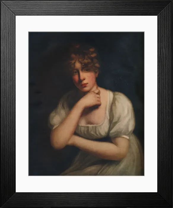 Framed Print : Miss Holcroft, c18th century, (1916). Artist: John Opie Framed Print : Miss Holcroft, c18th century, (1916). Artist: John Opie