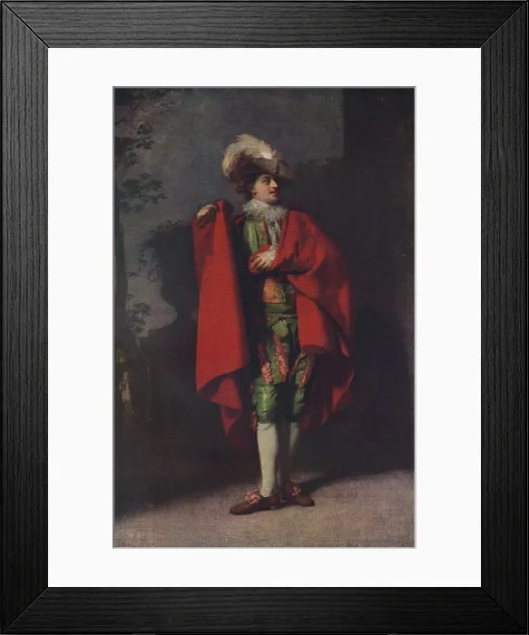 Framed Print : John Palmer as Count Almaviva in The Spanish Barber, 1779, (1917). Artist: Henry Walton Framed Print : John Palmer as Count Almaviva in The Spanish Barber, 1779, (1917). Artist: Henry Walton