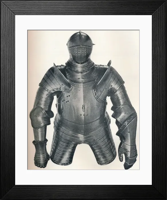 Framed Print : Armour of King Henry VIII (1491-1547), 1917 Framed Print : Armour of King Henry VIII (1491-1547), 1917