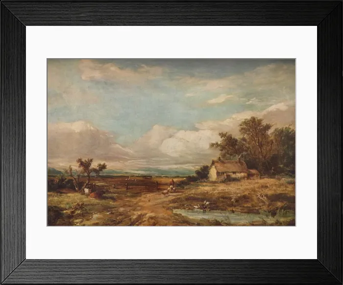 Framed Print : Near Bognor, 1860, (1923). Artist: Alfred Vickers Framed Print : Near Bognor, 1860, (1923). Artist: Alfred Vickers