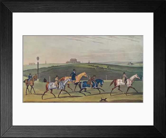 Framed Print : Training, 1820s, (1907). Artist: G Hunt Framed Print : Training, 1820s, (1907). Artist: G Hunt