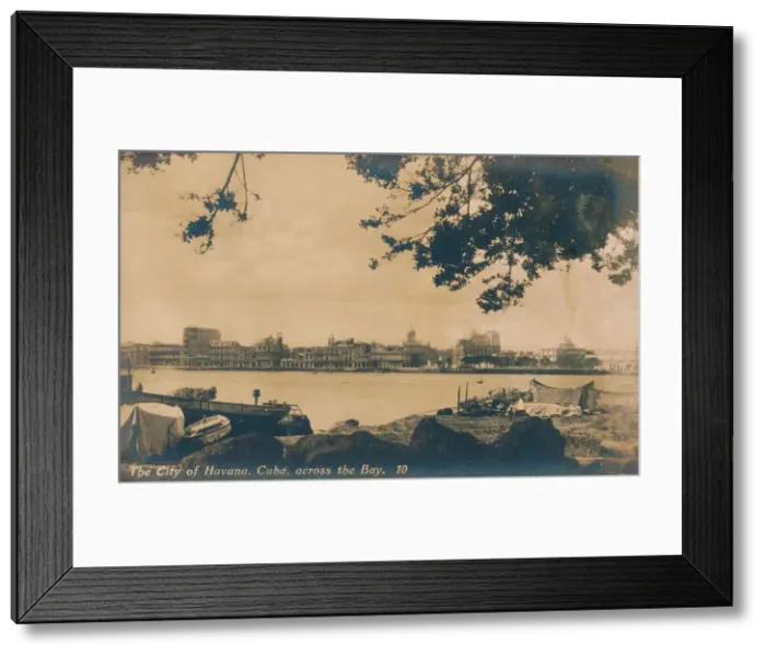 Framed Print : The City of Havana, Cuba, across the Bay, c1930 Framed Print : The City of Havana, Cuba, across the Bay, c1930