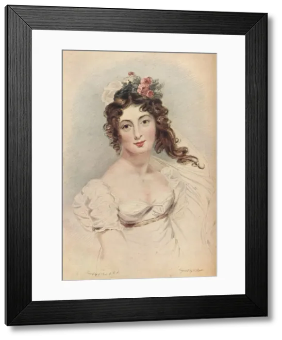 Framed Print : Miss Foote, c19th century, (1903). Artist: Charles Picart Framed Print : Miss Foote, c19th century, (1903). Artist: Charles Picart