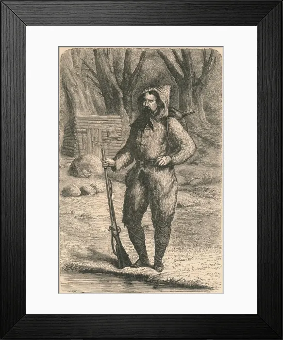 Framed Print : The Baron De Wogan, 1870 Framed Print : The Baron De Wogan, 1870