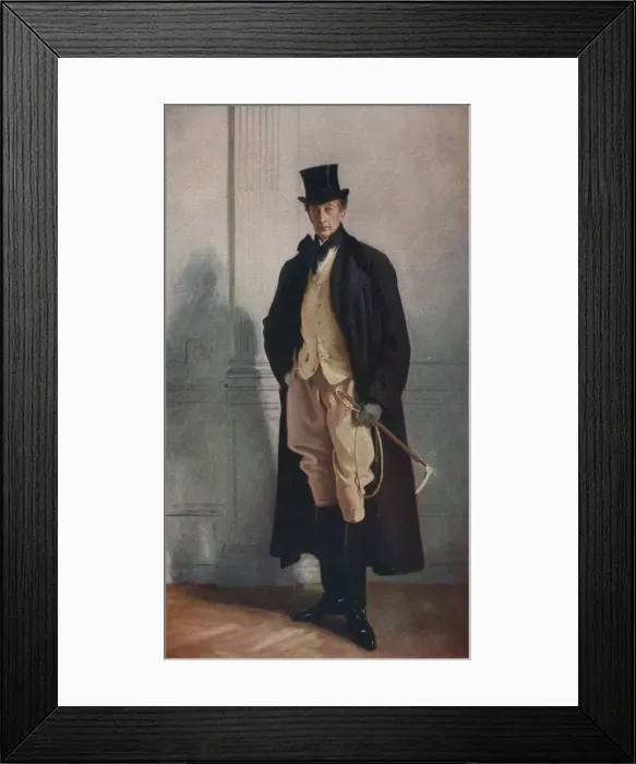 Framed Print : Lord Ribblesdale, 1902, (1911). Artist: John Singer Sargent Framed Print : Lord Ribblesdale, 1902, (1911). Artist: John Singer Sargent