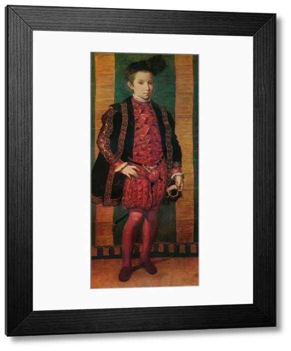 Framed Print : Portrait of a Boy, c1545, (1911) Framed Print : Portrait of a Boy, c1545, (1911)