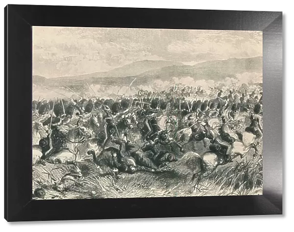 Balaclava, 25th October 1854. The Charge of the Scots Greys, 1884