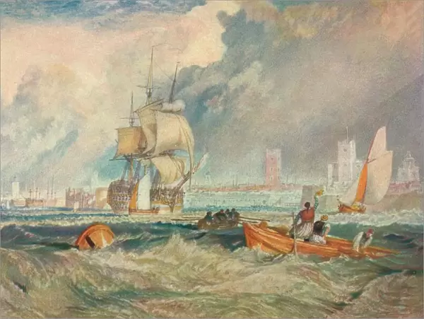 Portsmouth, c1824-5, (1905). Artist: JMW Turner