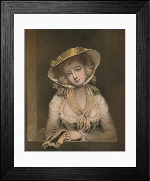 Framed Print : Sophia Western, c18th century, (1902). Artist: John Raphael Smith Framed Print : Sophia Western, c18th century, (1902). Artist: John Raphael Smith