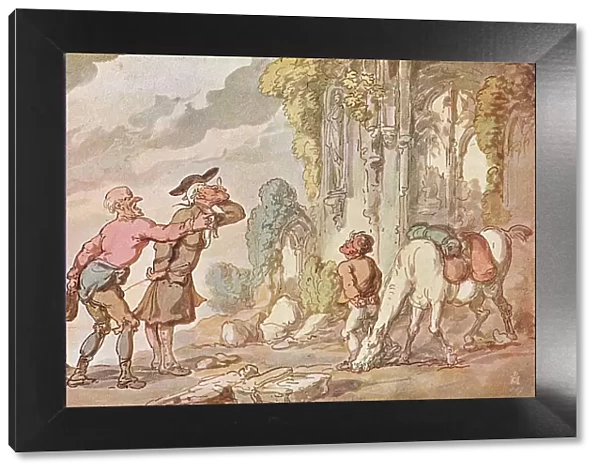 The Tour of Dr. Syntax in Search of the Picturesque, 19th century, (1907) Artist: Thomas Rowlandson