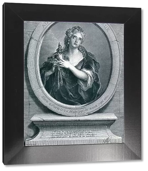Adrienne Lecouvreur (1692-1730) as Cornelia, (1903). Artist: Pierre Imbert Drevet